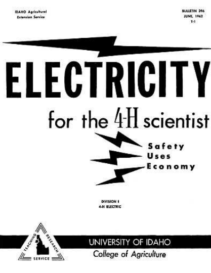 Electricity For The 4H Scientist